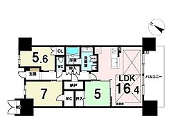 ローレルスクエア健都ザ・レジデンスフォースステージ 3LDKの間取図画像