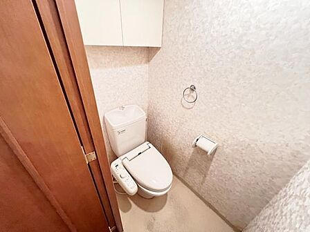ほっと安らげるトイレ空間です。