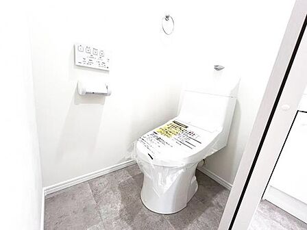 ほっと安らげるトイレ空間です。