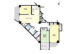 シーアイマンション山手 3LDKの間取図画像