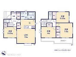 さいたま市見沼区東宮下654番 新築戸建て 全1棟