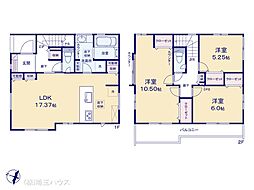 越谷市千間台西6丁目 新築戸建て 全1棟