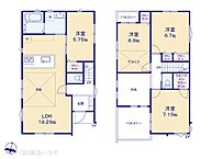 埼玉県さいたま市岩槻区加倉4丁目：物件画像