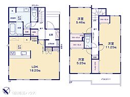 春日部市下蛭田2期　新築戸建て　全1棟
