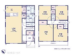 川口市上青木6丁目38番 新築戸建て 全6棟
