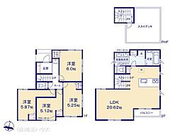 吉川市大字保1期 新築戸建て 全1棟