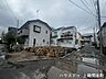 外観：小田急相模原駅徒歩約5分、小学校も徒歩約8分の好立地に新築戸建が登場。