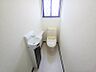 トイレ：【リフォーム済】トイレはクリーニングを行いました。
