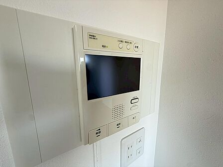オートロック付きモニターインターホン!