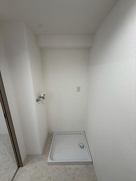 洗濯機置場!