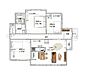 間取り：3LDK　土地面積：406.61m2、建物面積：97.04m2
