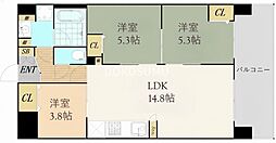 JR東西線 海老江駅 徒歩6分 2階/-