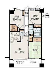 グランシティ葛西2 3LDKの間取図画像