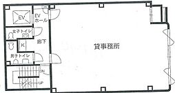 上六原田ビルの間取図画像