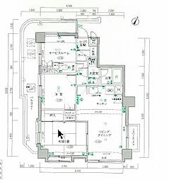 レジェンド北上川 2SLDKの間取図画像