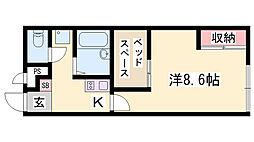 レオパレスアベニール 1階