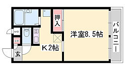 レオパレスサンライト弐番館 2階/-