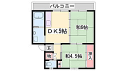 ビレッジハウス柏原 5階