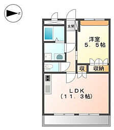グラッチェI番館 1階