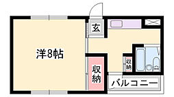 京口アパート 2階/-