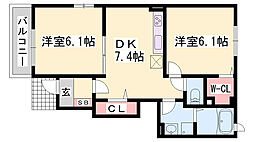 ピクシーズタウンI 1階/-