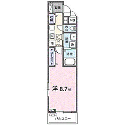 ボニータみのり 1階/-