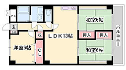 メゾン花北 7階