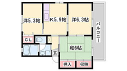 シャーメゾン志保 1階/-