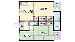 サンライズ高砂4号棟 1階/-