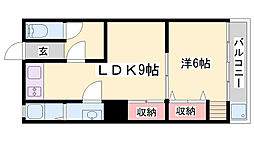 網干コーポ 1階/-