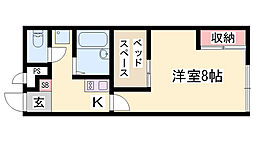 レオパレスKOFU 2階/-