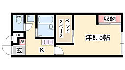 レオパレスWEST 18 2階/-