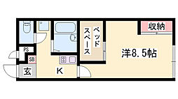 レオパレスチェディ・grove 1階/-