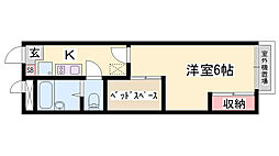 レオパレスオアシスII 1階/-