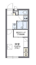 レオパレスアネックス北野 1階/-