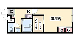 レオパレスHaRUII 1階/-
