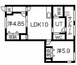 ポルトボヌール・GS 3階/-