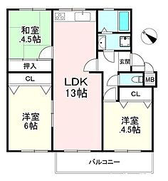 物件画像 高倉台1団地6号棟