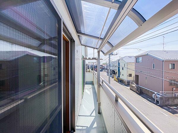 バルコニーを拡大表示