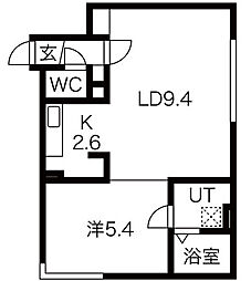 コラージュ琴似 4階