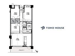 ダイアパレス甲子園 3LDKの間取図画像