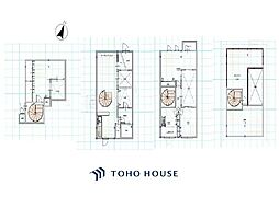 デュプレックス宝塚千種 4LDKの間取図画像