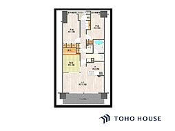 ジークレフ千里中央パークグレイス 3LDKの間取図画像