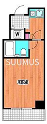 ライオンズマンション新宿5丁目 1Kの間取図画像