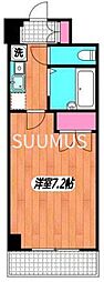 ヴェルト杉並サウスヒル 1Kの間取図画像