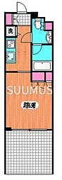 ストーリア神宮前 1Kの間取図画像