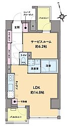 FIRSTSCENE FUNABORI theory 1LDKの間取図画像