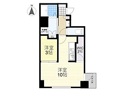 EASTCONCIE 1LDKの間取図画像