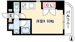 アールズタワー望が丘 ワンルームの間取図画像