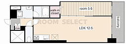 SOU大須 1LDKの間取図画像